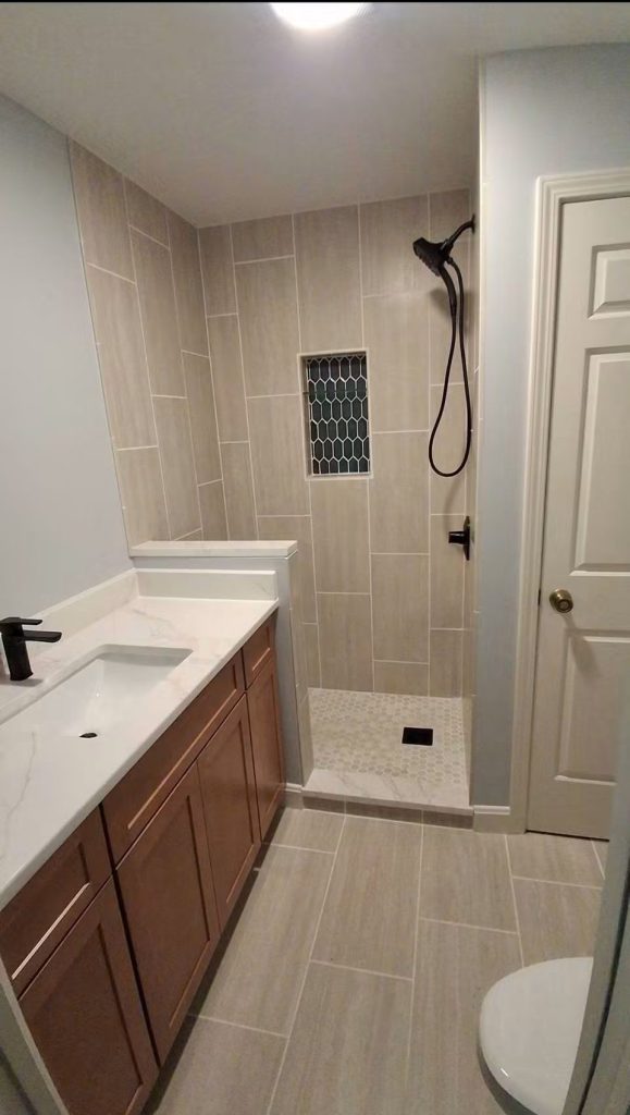 Full bathroom rehab