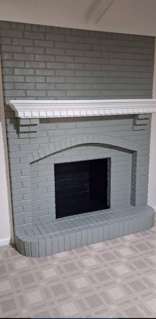 Fire place paint