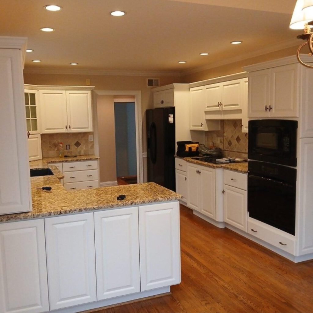 Interior paint and cabinet refinishing