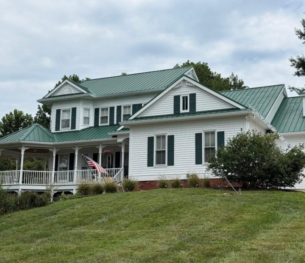 Exterior siding and roof paint